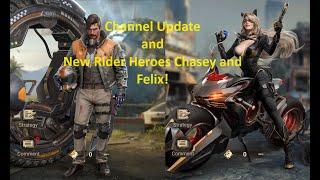 Overview New Rider Heroes Chasey and Felix| Doomsday: Last Survivors