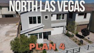 Tour the Spacious Plan 4 at Azure Park | New Build Homes in North Las Vegas Real Estate