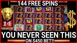 Finnaly!! The Most Epic Jackpot You Never Seen in Buffalo Slot in 144 Spins