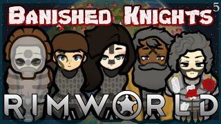 Anticipating The Toilet | Banished Knights #5 | Rimworld Medieval Fantasy Generations