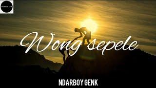 WONG SEPELE || NDARBOY GENK (UnOfficial Lirik)