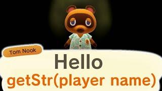 How Dialogue Shapes the Experience in Animal Crossing