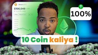 10 Coin oo Qarsoon ayaan Baaray – Ma kici doonaan100x?!
