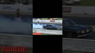 High-Speed Action: Pontiac GTO Dominates Drag Racing #fok