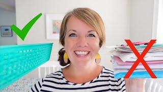 Paper Clutter: This ONE change makes Paper Clutter a BREEZE now! (NO more piles!!!)