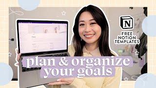 How to Plan & Achieve Your Goals with Notion  (tour + templates)