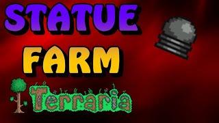 Terraria Statue Farm - STEP BY STEP GUIDE