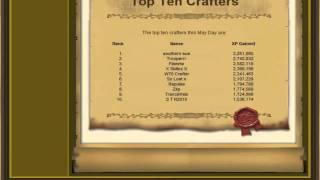 X Skilloz X Places In the Top 10 for Most Crafting XP In One Day! (May Day Celebration)