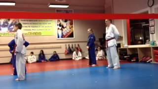 Isabelle Black Belt Test video 3