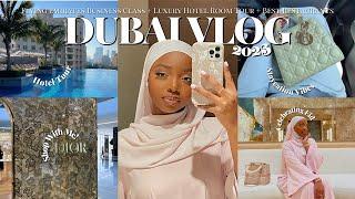 DUBAI VLOG 2023: My 1st Time Flying Business Class + Luxury Hotel Tour + Best Restaurants to Try!