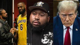 BREAKING NEWS! LEBRON JAMES ACCUSED OF CHEATING ON HIS WIFE BY DJ AKADEMICS | TRUMP SENTENCED!