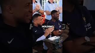 Mbappe pokes fun at Thuram for losing the UCL final. 