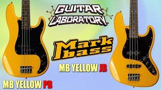 Бас-гитара Markbass MB Yellow JB и Yellow PB || Jazz Bass vs. Precision