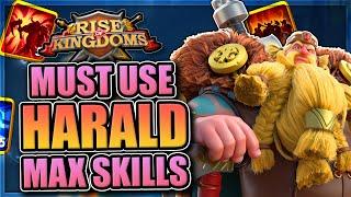 Expertised Harald Sigurdsson in Rise of Kingdoms [Strong for open field and canyon]