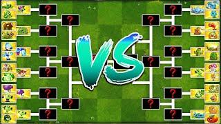 PvZ 2 BIG Tournament - Who Will Win? - Plant vs Plant Challenge