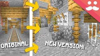 Transforming Abandoned Mineshafts in Minecraft 1.14