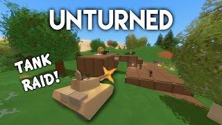 Unturned | Tank Raid! (PVP Survival)