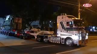 185MVA 220/33kV power transformer leaves the factory to support one of the local renewable projects