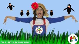 I'm a little Scarecrow | Scarecrow Song | Shoo the Birds | Farm Songs | Cheeky Monkey Club