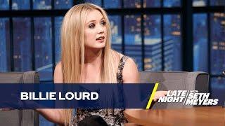 Billie Lourd's Grandma Debbie Reynolds Tried to Scare Her from Acting