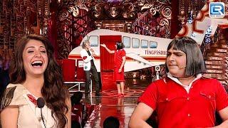 Airhostess बनकर Kapil ने खूब हसाया Ranveer और Anushka को | Comedy Circus Ka Naya Daur | Full Ep 34