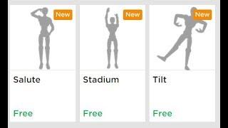 Roblox NEW EMOTES! - How to equip and use them