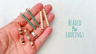 Wire Wrap Earring Tutorial - Beginner Friendly - Easy & Fun Earrings