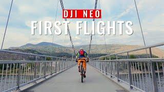 DJI NEO | First Flights Footage in 4K (Wait for it...)