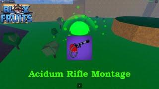 『Acidum Rifle』Air Pvping Montage | Blox Fruits