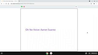 Oh No Voice Aaron Suarez