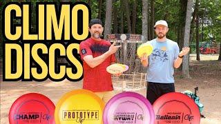 TESTING OUT the new CLIMO DISCS Lineup ||  Victory Line Champ, Osprey, Skyway, Belleair