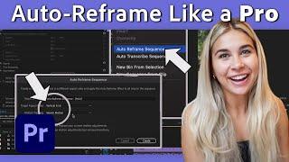 Using Auto-Reframe in Premiere Pro | Premiere Pro Tutorial with Gabrielle Moses | Adobe Video