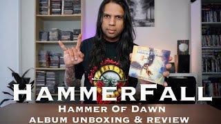 HammerFall hammer of dawn album unboxing & review