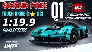 Asphalt 9 Legend Unite Aston Martin Valkyrie GP Grand Prix Q1 Q2 Qualifiers TOUCH Drive 1 star OC