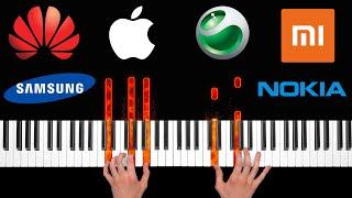 Top 7 Phone Ringtones (Nokia, Iphone, Sony, Huawei, Samsung, Xiaomi...) - Piano Tutorial