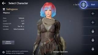 Black Desert Mobile Max Settings - Emulator Graphics Test (PC) HD | QHD