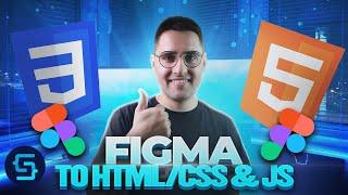 Figma to Html Css Javascript (and mobile optimized!)