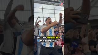 This is how Inter Miami fans celebrated Messi’s free-kick screamer at against Porto  #fifacwc