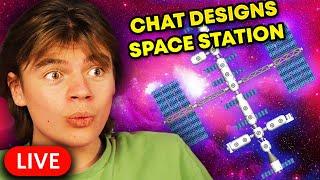 Chat Designs A Space Station - Spaceflight Simulator LIVE