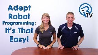 Omron Adept Robot Programming: It’s That Easy!