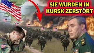 Russland kündigte die Zerstörung der US-Spezialeinheit in der Region Kursk an.