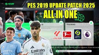 NEW UPDATE! CARA INSTALL PES 2019 UPDATE PATCH 2025 ALL IN ONE DI LAPTOP ATAU PC