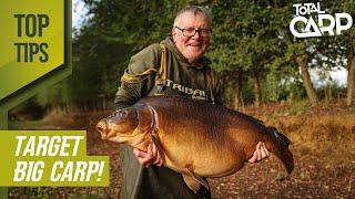 Mark Holmes give you his 5 TOP TIPS for catching BIG CARP!