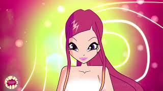 Winx club Roxy Enchantix Full transformation | Fanmade | Winxclub