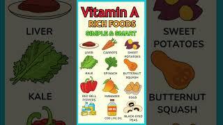 VITAMIN A RICH Foods YOU Need to Try! Senior Health