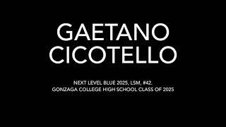 Gaetano Cicotello, LSM, #42, Class of 2025