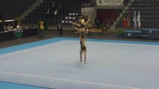 Acrogym 2009 European Championships GB Junior Womens Group - Combined