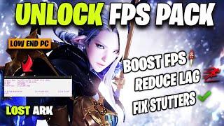  HOW TO QUICKLY UNLOCK/UNCAP YOUR FPS in LOST ARK ️| Increase FPS Lost Ark 