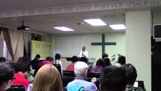 PASTOR FRANK HIDALGO ...PREACHING  VIDEO 1  Sept. 6,2015