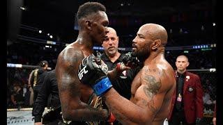 UFC 248: Entrevista de octógono com Israel Adesanya e Yoel Romero